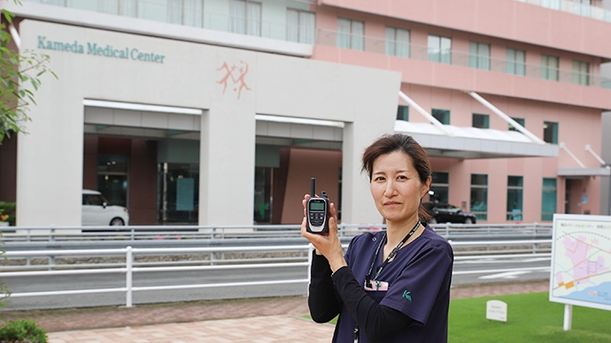 IP無線 導入事例 亀田メディカルセンター