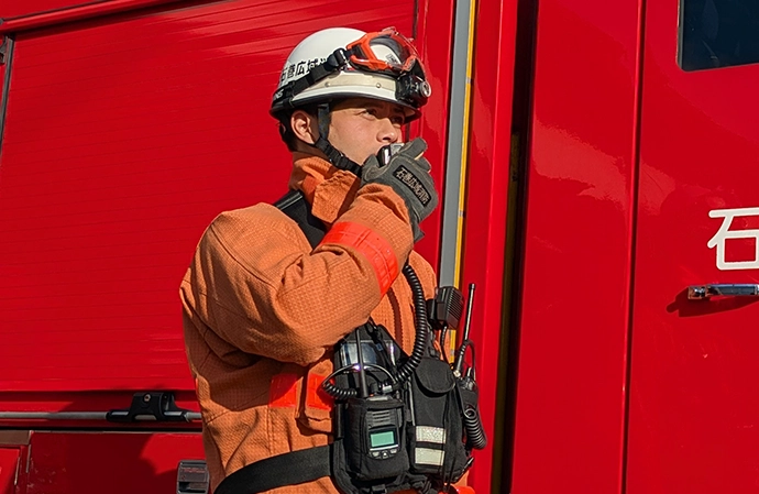 導入事例 宮城県東部消防通信指令事務協議会 指令センターを通さず直接情報交換できるIP700SU