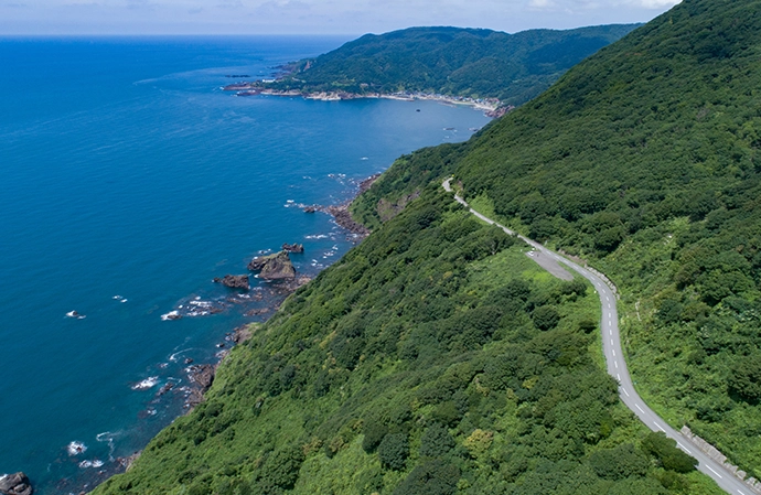 導入事例 男鹿半島の地形