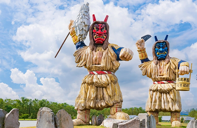 導入事例 男鹿半島のなまはげ