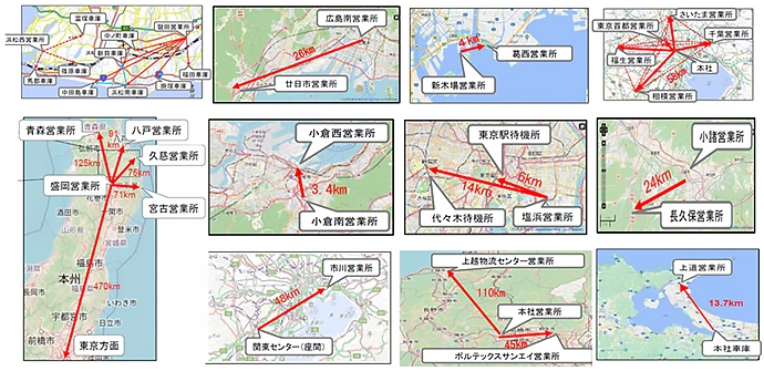 遠隔点呼 メリット 8パターンの遠隔点呼が可能