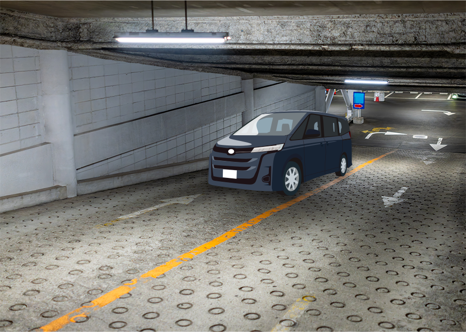 AI監視カメラ アビジロン 車両の逆走を検知