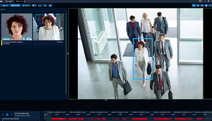 モトローラ AI監視カメラシステム AVIGILON アビジロン AIによる顔認識