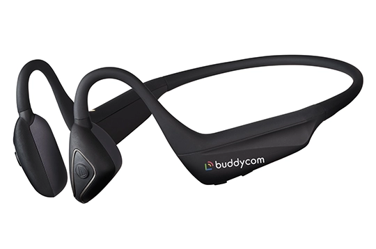 Buddycom Open 軟骨伝導ヘッドセット
