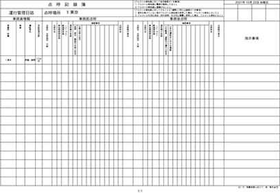 東海電子 クラウド型 点呼システム e点呼PRO クラウド自動保存
