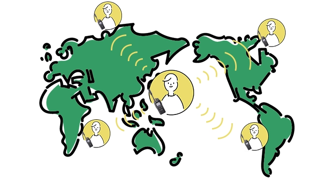 アイコム 衛星無線機 IC-SAT100 衛星電話との違い