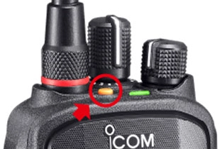 アイコム 衛星無線機 IC-SAT100 緊急呼出しボタン