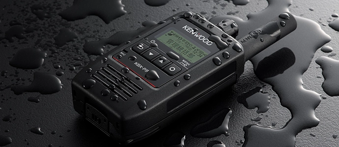JVCケンウッド IP無線機 KBX-P51 安心のエマージェンシー機能