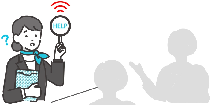 八重洲無線 デジタル簡易無線機 SRD580/580-BT・SRD585/585-BT 声を出さずに合図を送れる