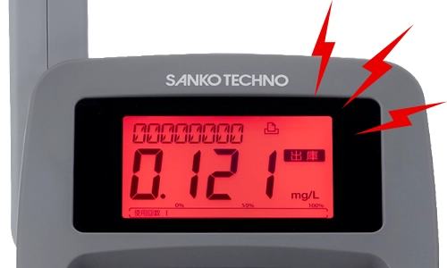 サンコーテクノ アルコール検知器 ST-3000 アルコール検知警告