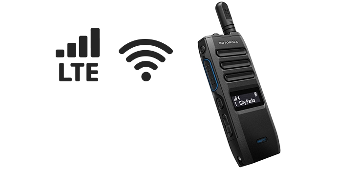 モトローラ IP無線機 TLK110 SIMフリーでWi-Fiも使える無線機