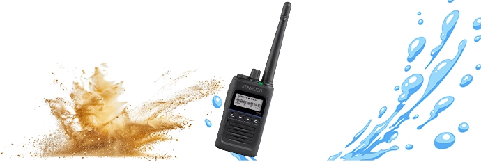 JVCケンウッド デジタル簡易無線機 TPZ-D563BTE スリムなのに強い