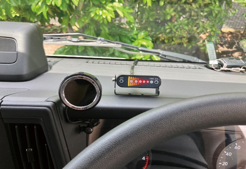 VIEWTEC 後方衝突防止補助システム ミリ波レーダーセンサーシステム TRN-G44 インジケーター