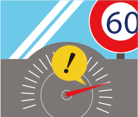 矢崎 デジタコ YDX-7 危険運転検知 制限速度オーバー