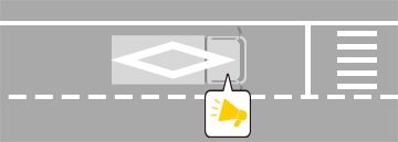 矢崎 デジタコ YDX-8 危険運転検知 路面標示 ひし形