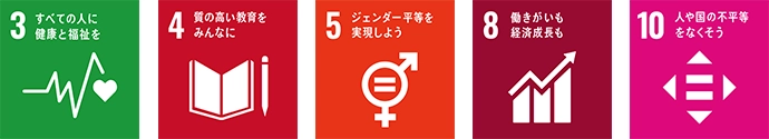 SDGs 働きやすい職場環境の整備